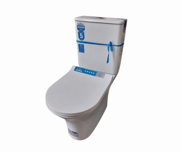 Buildcore Close Couple Toilet (Round base Toilet )