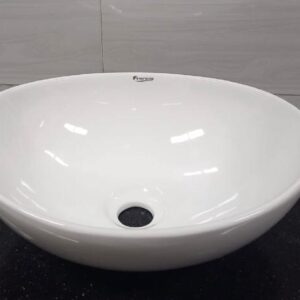 FRENCIA COUNTER TOP WHITE – OVAL