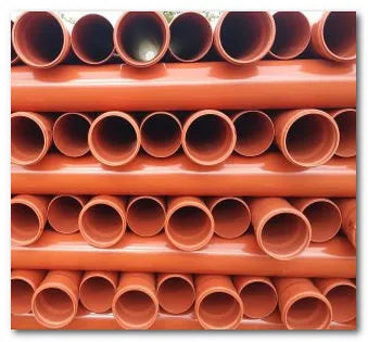 PVC Waste Pipes 6 Inches