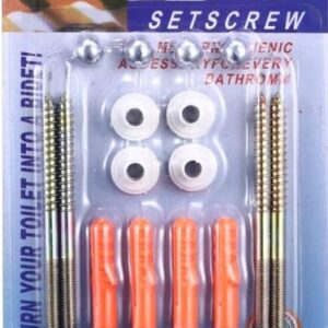 Toilet screw